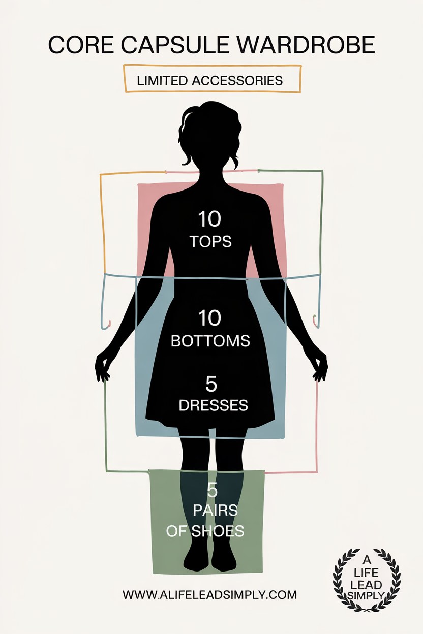 Core Capsule Wardrobe Essentials: 30 Pieces Minimal Closet Guide