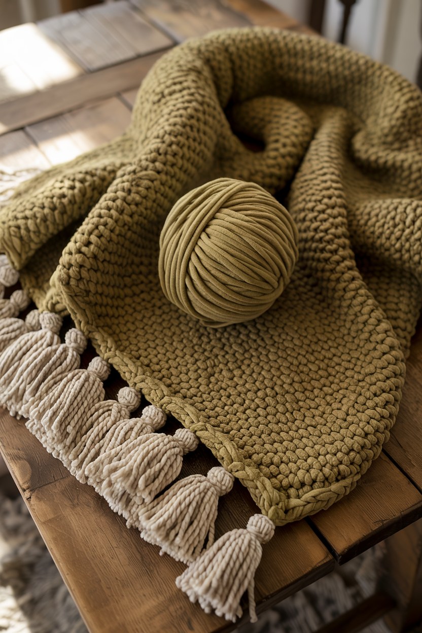 Free Crochet Chunky Yarn Blanket Pattern Using Kmart Yarn