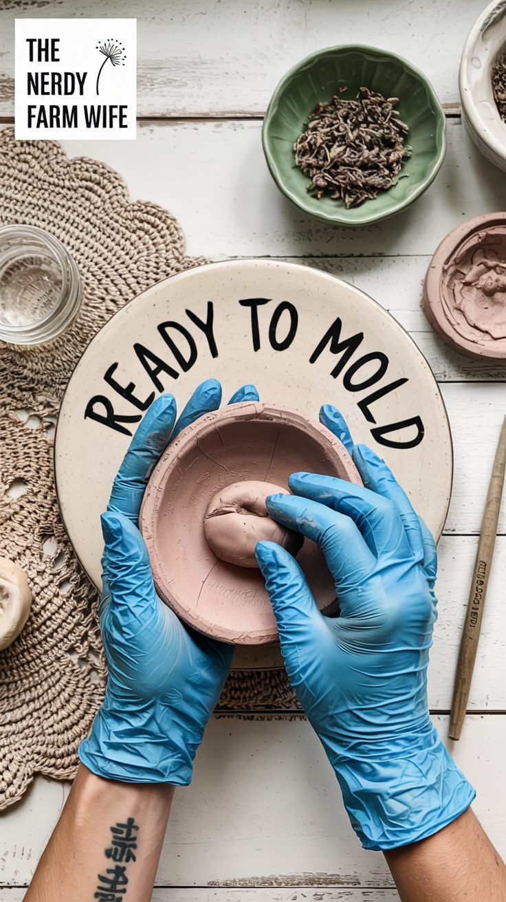 DIY Lavender Bath Bombs with Natural Purple Clay Recipe