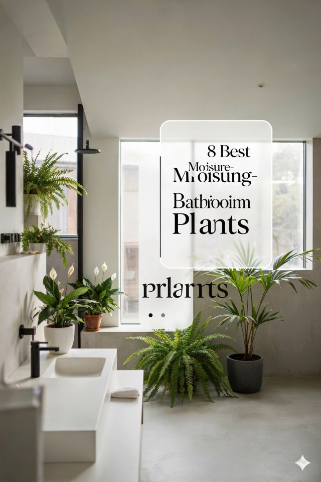 Moisture-Absorbing Bathroom Plants for Small Half Baths | Humidity-Loving Decor